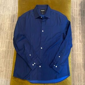 Bonobos Men's Casual Button Down Shirt - Navy Blue